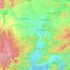 Уссурийский городской округ topographic map, elevation, terrain