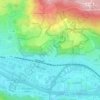 Zell topographic map, elevation, terrain