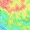 Ryde topographic map, elevation, terrain