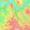 46350 topographic map, elevation, terrain