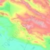 Qaidam topographic map, elevation, terrain