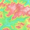 Grundlsee topographic map, elevation, terrain