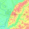 Warren County topographic map, elevation, terrain