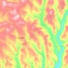 Pike Township topographic map, elevation, terrain