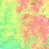 Hoosier National Forest topographic map, elevation, terrain