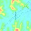 Marangkayu Dam topographic map, elevation, terrain