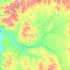 Турга topographic map, elevation, terrain