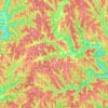 Bethel Township topographic map, elevation, terrain