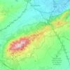 Parque Regional El Valle y Carrascoy topographic map, elevation, terrain