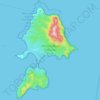 Maria Island National Park topographic map, elevation, terrain