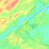Pine Bush topographic map, elevation, terrain