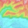 Sainte-Marie-en-Chanois topographic map, elevation, terrain