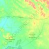 Urambo topographic map, elevation, terrain