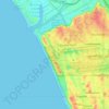 Playa del Rey topographic map, elevation, terrain
