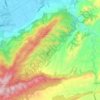 Algezares topographic map, elevation, terrain
