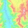 Paquisha topographic map, elevation, terrain