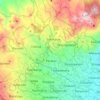 Samarang topographic map, elevation, terrain
