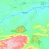 Salgado de São Félix topographic map, elevation, terrain