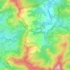 Valle de Villaverde topographic map, elevation, terrain