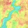 Wasserburg am Inn topographic map, elevation, terrain