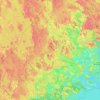Хаапалампинское сельское поселение topographic map, elevation, terrain