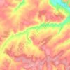 Чардым topographic map, elevation, terrain