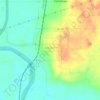 Decker topographic map, elevation, terrain