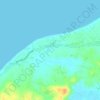 Nalvo Norte topographic map, elevation, terrain