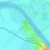 Quillebeuf-sur-Seine topographic map, elevation, terrain