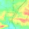 Hatfield topographic map, elevation, terrain