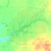 Lake Waynoka topographic map, elevation, terrain