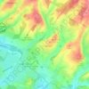 Upham topographic map, elevation, terrain
