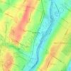 Belleville topographic map, elevation, terrain