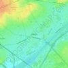 Bezons topographic map, elevation, terrain