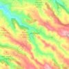 els Torms topographic map, elevation, terrain