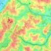Matatu topographic map, elevation, terrain