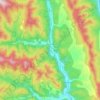 Hancock topographic map, elevation, terrain