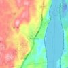 Marlboro topographic map, elevation, terrain