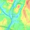 Village of Bronxville topographic map, elevation, terrain