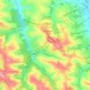 Lacaugne topographic map, elevation, terrain