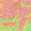 Sondrio topographic map, elevation, terrain