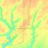 Lewistown topographic map, elevation, terrain