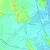 Enkomi topographic map, elevation, terrain