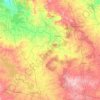 Medak topographic map, elevation, terrain