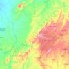 Sincelejo topographic map, elevation, terrain