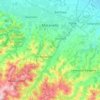 Maranello topographic map, elevation, terrain