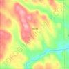 Wade topographic map, elevation, terrain