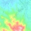 Cibodas topographic map, elevation, terrain