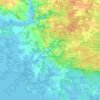 Lawrence Township topographic map, elevation, terrain