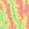 佛山乡 topographic map, elevation, terrain